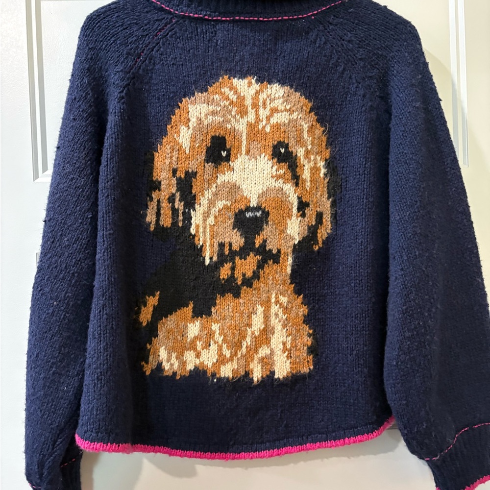 Anthropologie Pilcro Knit Doodle Sweater